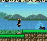 une photo d'Ã©cran de Daffy Duck - Un Tresor de Canard sur Nintendo Game Boy Color